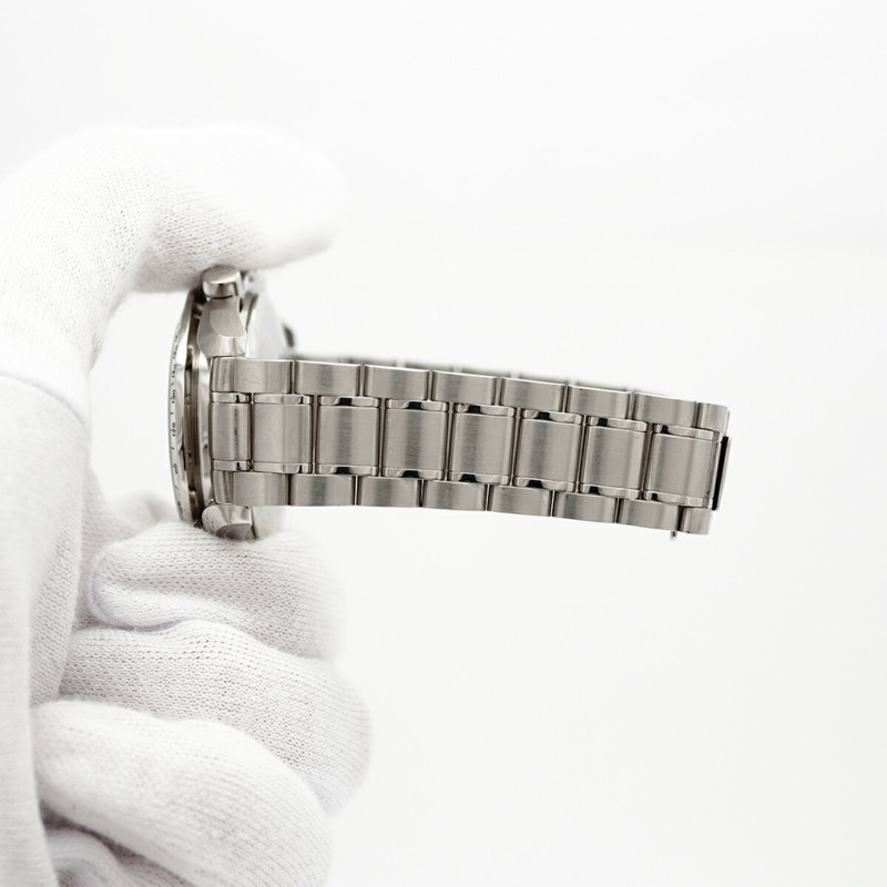 歐米茄超霸系列3513.30銀色錶盤男士腕錶-6