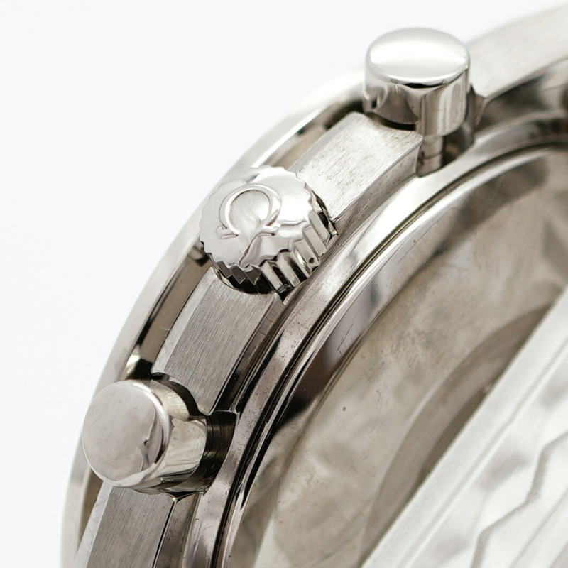 歐米茄超霸系列3513.30銀色錶盤男士腕錶-10