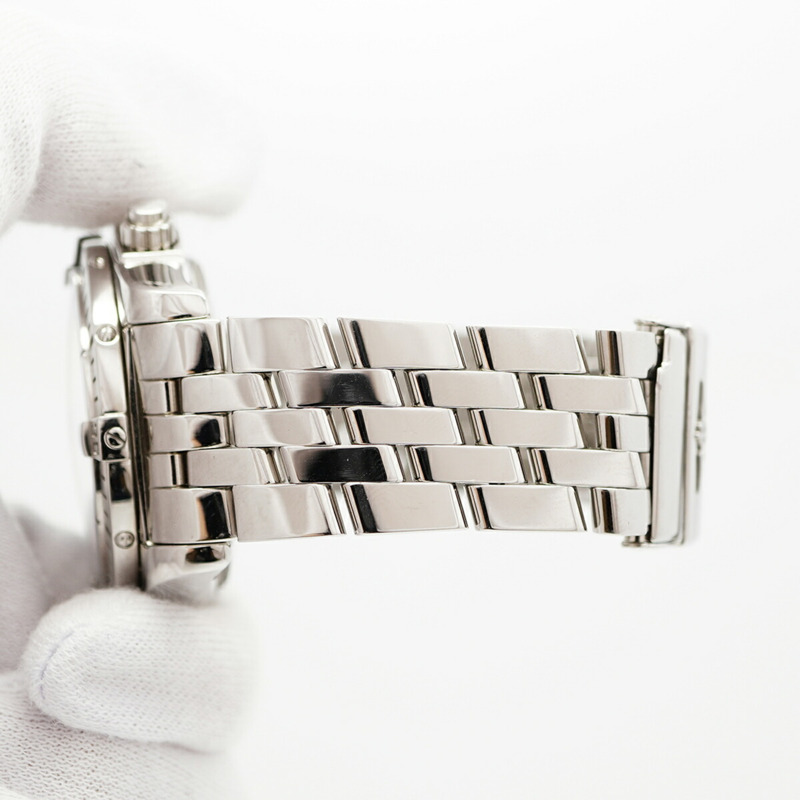 百年靈 Chronomat Evolution A13356 黑色錶盤男士腕錶-6