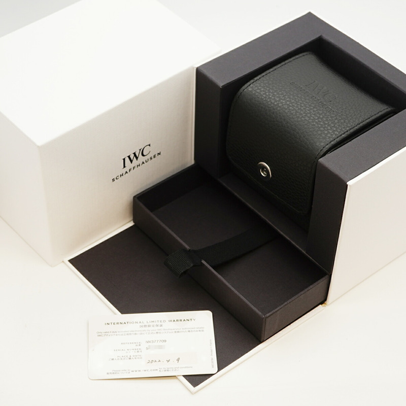 IWC萬國錶沙夫豪森飛行員系列IW377709男士黑色錶盤腕錶-1