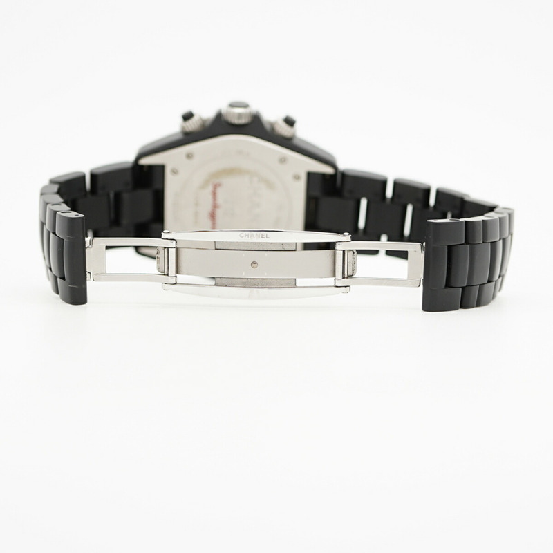 J12 Superleggera H3409 黑色錶盤男士腕錶-4