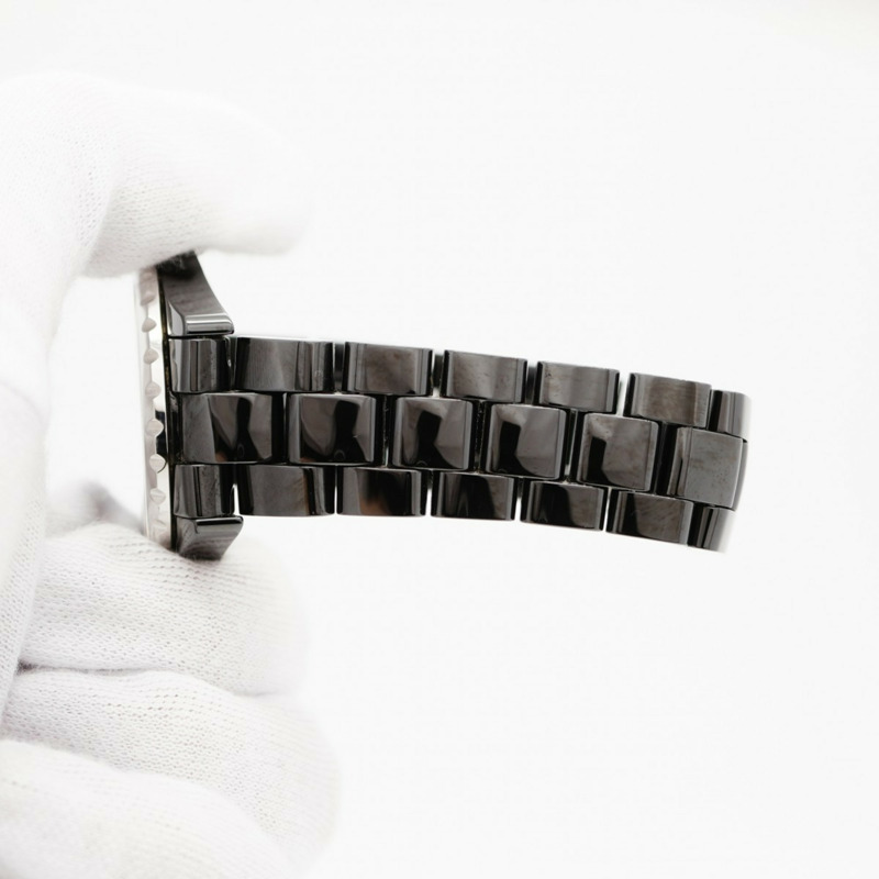 香奈兒 J12 365 H3836 黑色錶盤男士腕錶-6