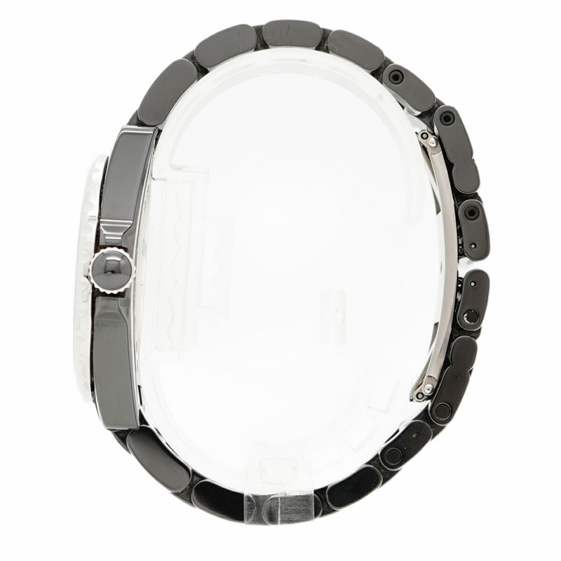 香奈兒 J12 365 H3836 黑色錶盤男士腕錶-9