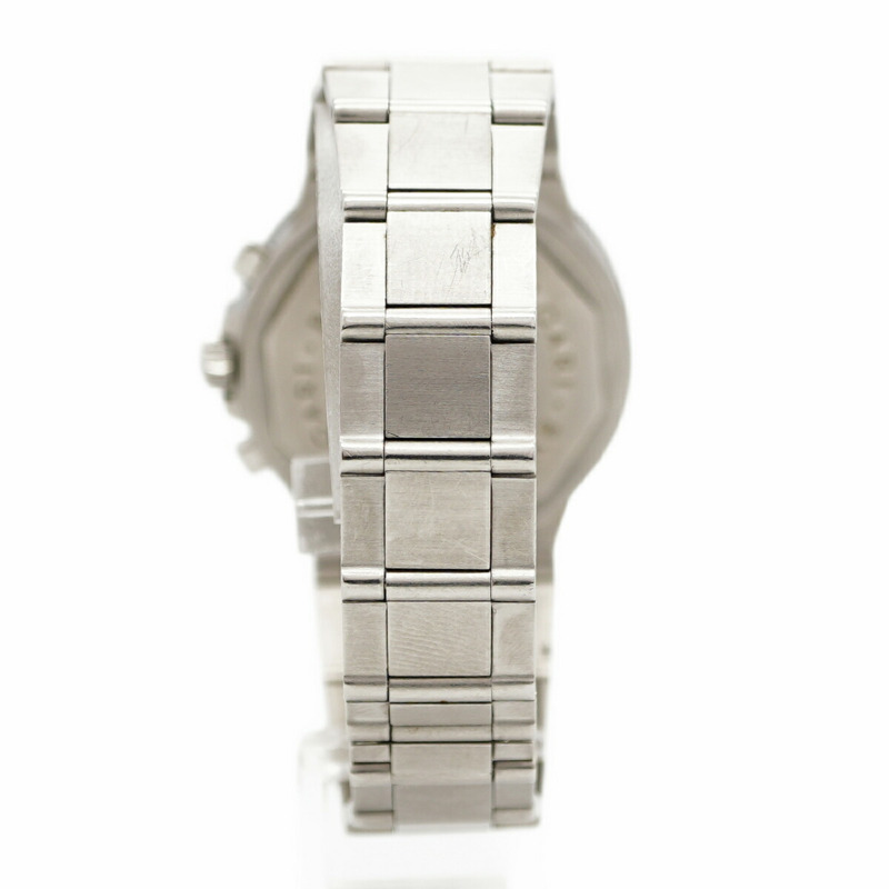 寶格麗 Diagono CH35S 白色錶盤男士腕錶-8