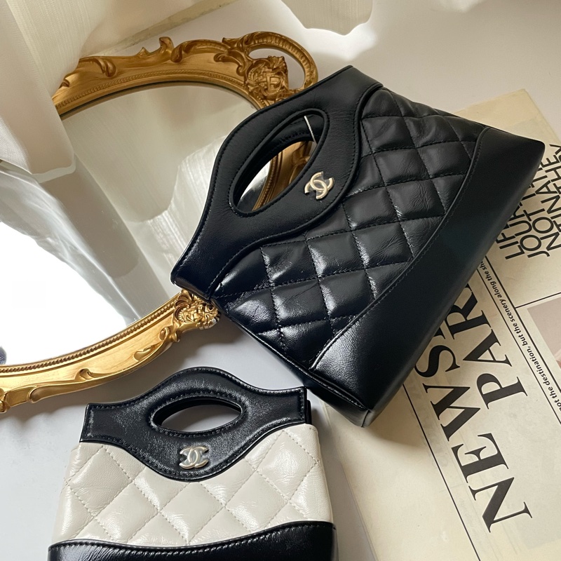 ▪️富貴選物FUGUEI▪️Chanel 31 bag nano 黑色淡金扣-1