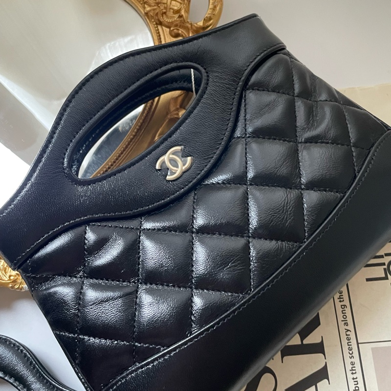 ▪️富貴選物FUGUEI▪️Chanel 31 bag nano 黑色淡金扣-2