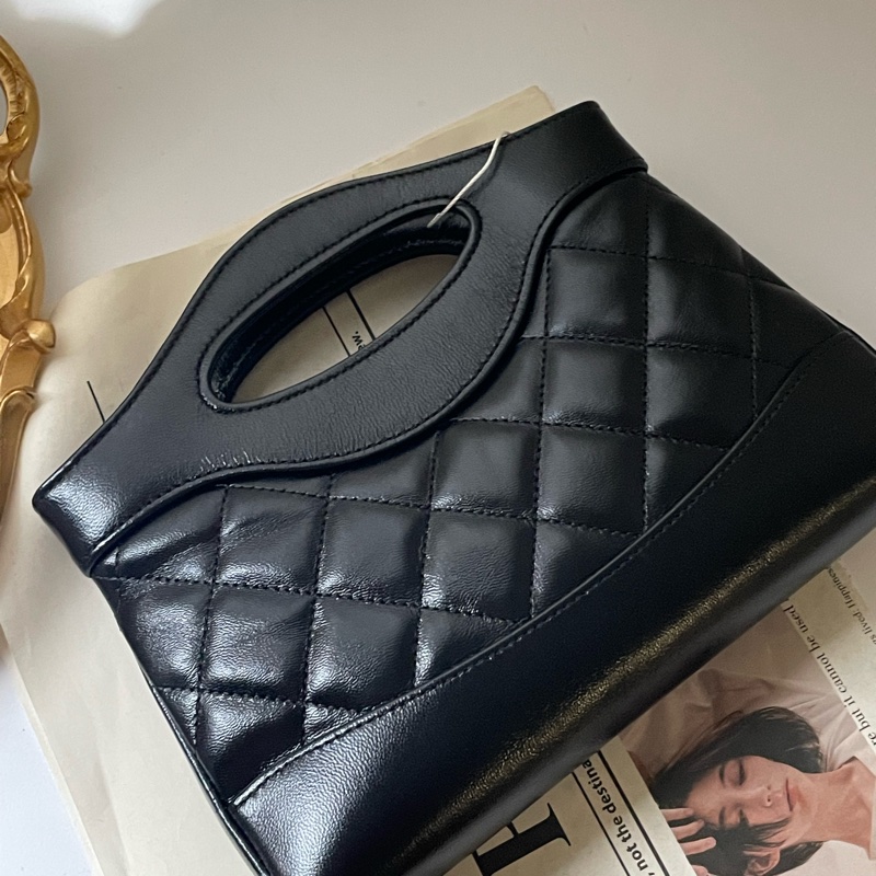 ▪️富貴選物FUGUEI▪️Chanel 31 bag nano 黑色淡金扣-8