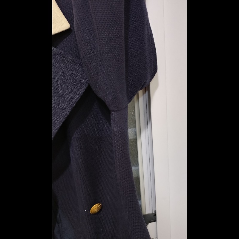 Chanel 白領深藍長版外套-8