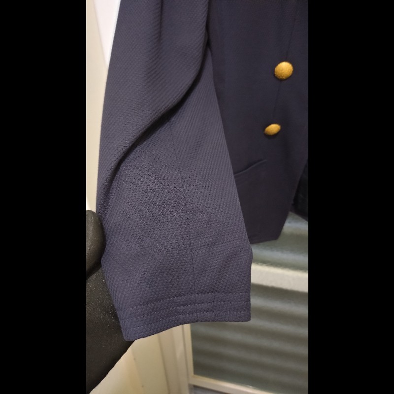 Chanel 白領深藍長版外套-12