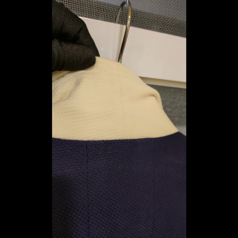 Chanel 白領深藍長版外套-15