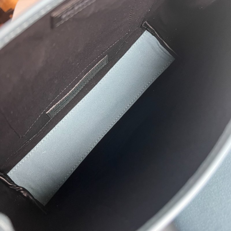 BALENCIAGA 390346 藍帆布CABAS包 XS-4