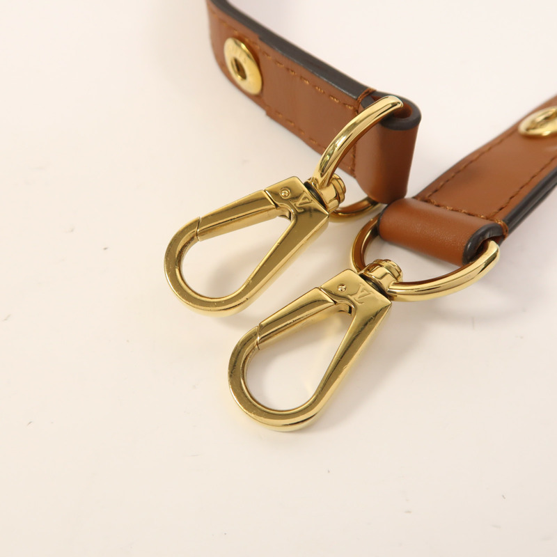 LOUIS VUITTON Monogram Reverse Mini Dauphine金扣肩背袋-15