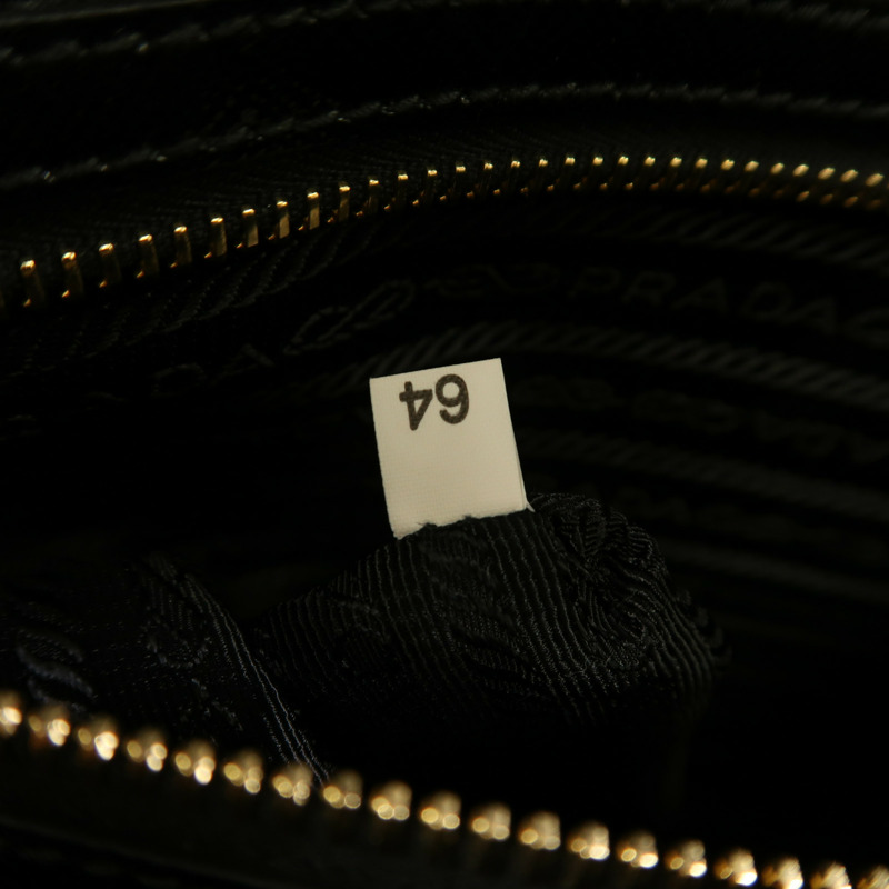 PRADA 漆皮皮革2 Way Shoulder金扣手挽肩背兩用袋-6