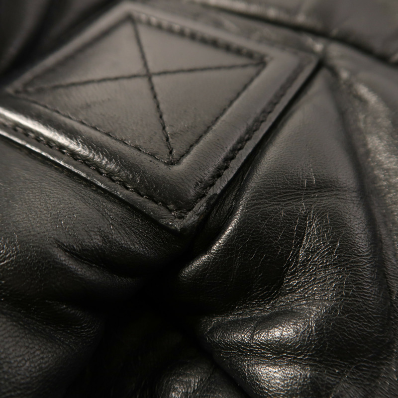 CHANEL 牛皮皮革Coco Cocoon銀扣手挽袋-17