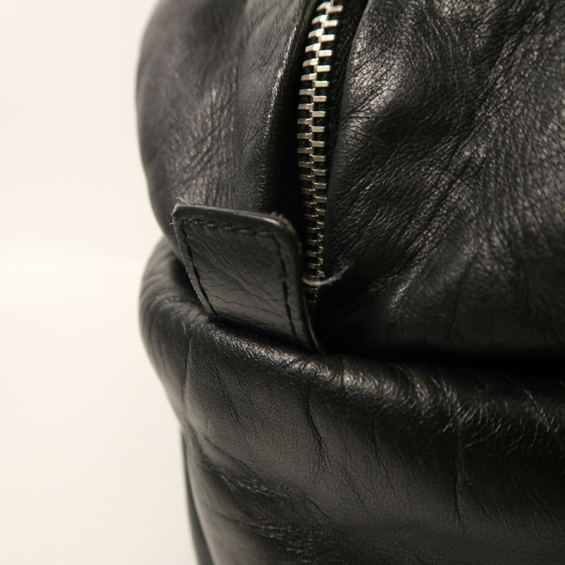 CHANEL 牛皮皮革Coco Cocoon銀扣手挽袋-20