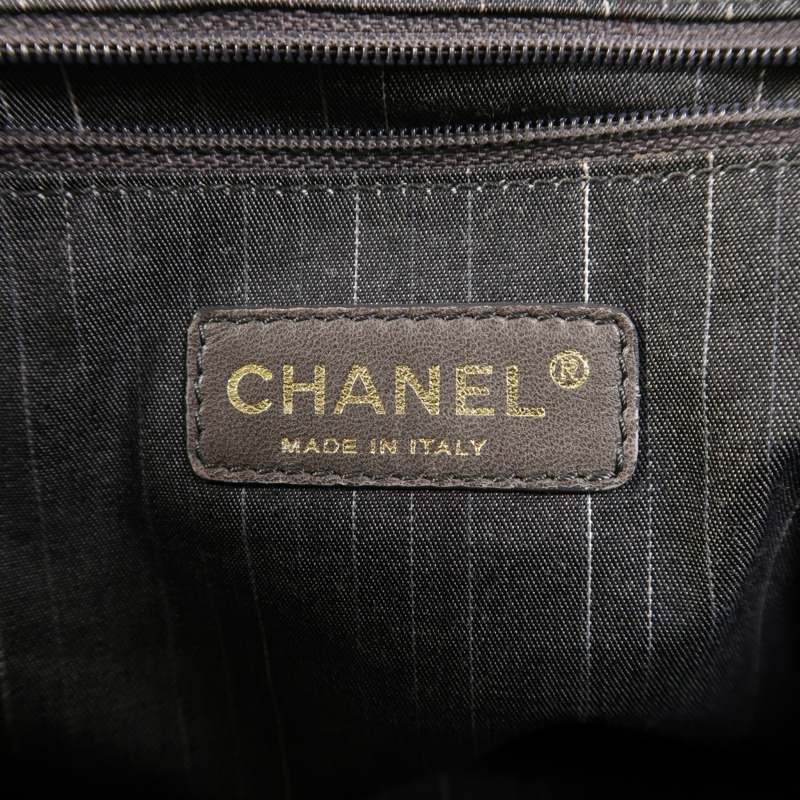 CHANEL 牛皮皮革/羊皮皮革Classic Portobello Tote金扣手挽肩背兩用袋-5