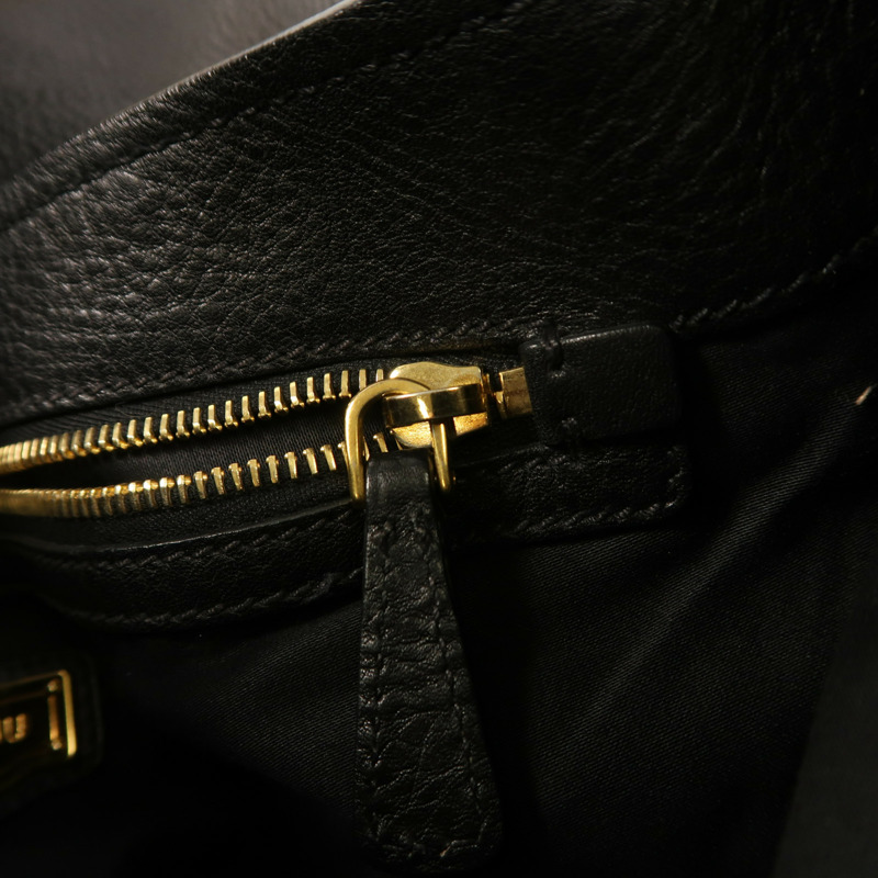 Miu Miu 牛皮皮革2 Way Shoulder金扣手挽肩背兩用袋-18