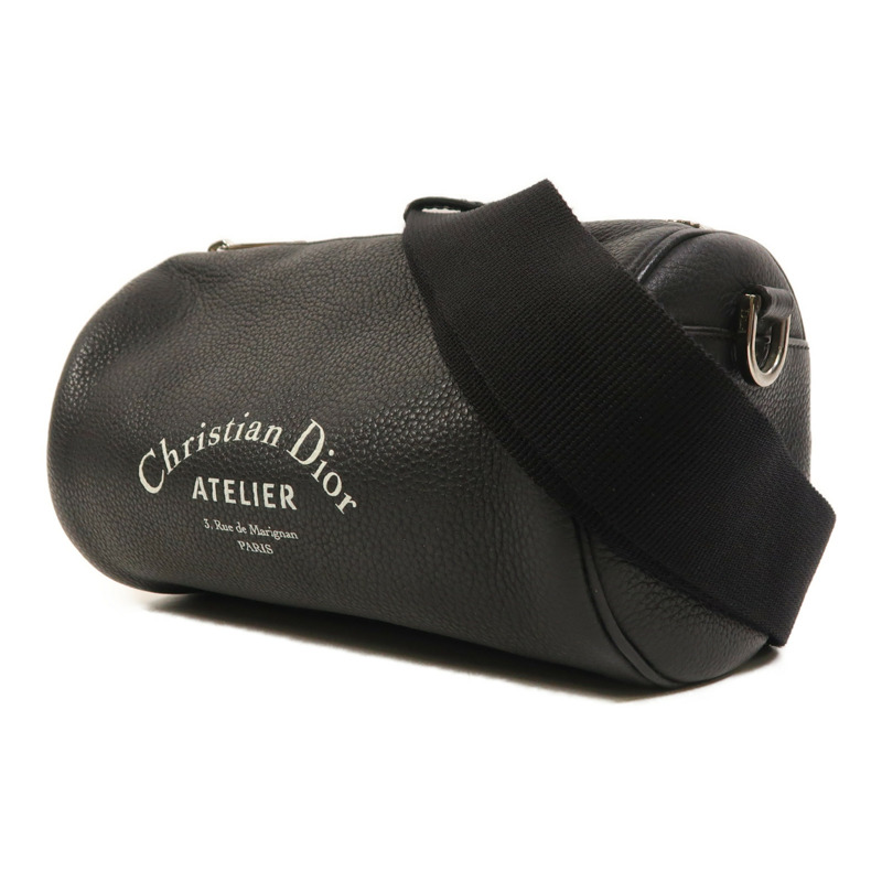 Dior 牛皮皮革Roller銀扣肩背袋-2