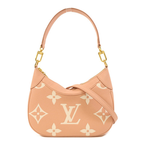 LOUIS VUITTON Monogram Empreinte Bagatelle金扣肩背袋