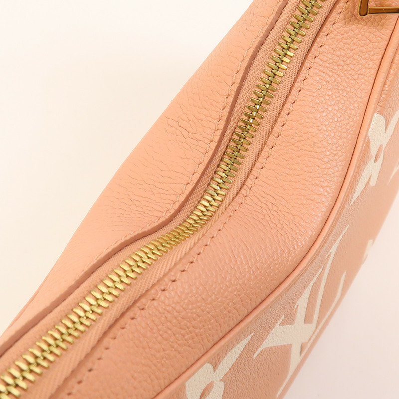 LOUIS VUITTON Monogram Empreinte Bagatelle金扣肩背袋-17