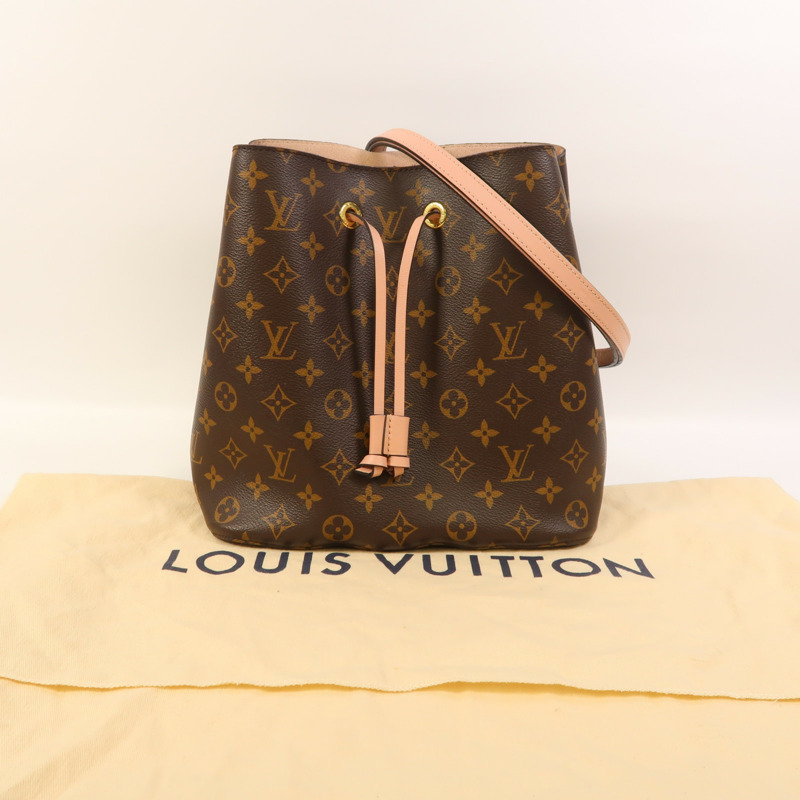 LOUIS VUITTON Monogram Neo Noe金扣手挽肩背兩用袋-7