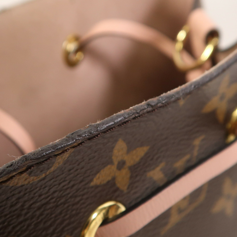LOUIS VUITTON Monogram Neo Noe金扣手挽肩背兩用袋-14
