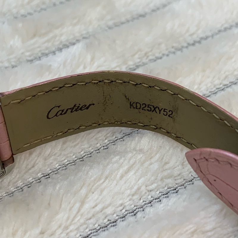 💌情人節送禮🎀Cartier Watch pink Tank Must W5200005-4