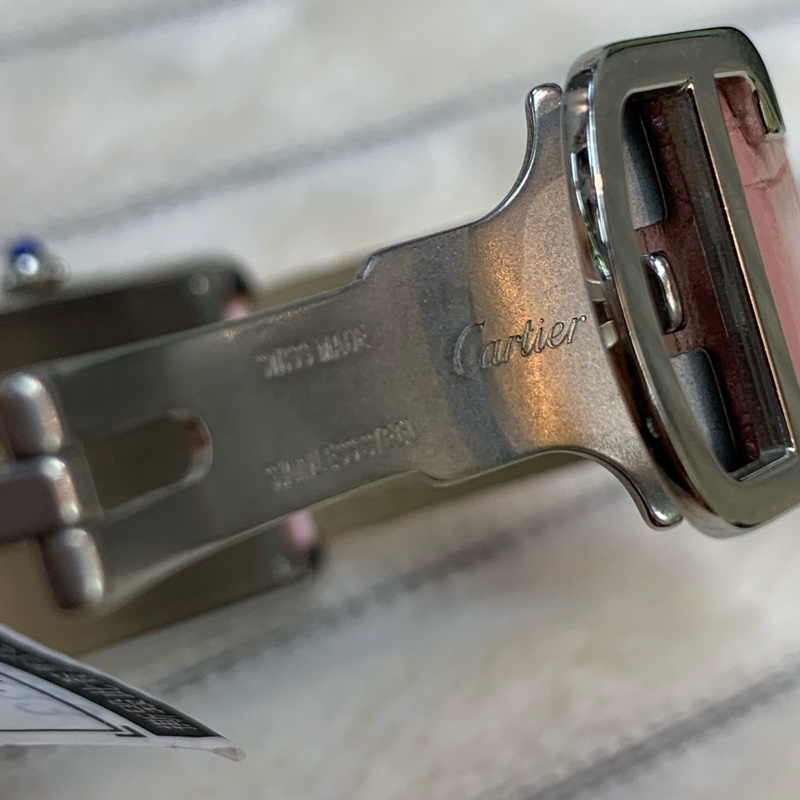 💌情人節送禮🎀Cartier Watch pink Tank Must W5200005-6