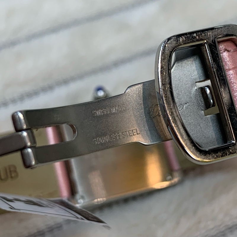 💌情人節送禮🎀Cartier Watch pink Tank Must W5200005-7
