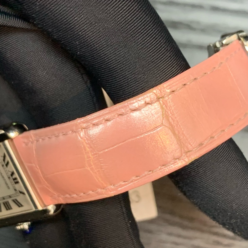 💌情人節送禮🎀Cartier Watch pink Tank Must W5200005-8