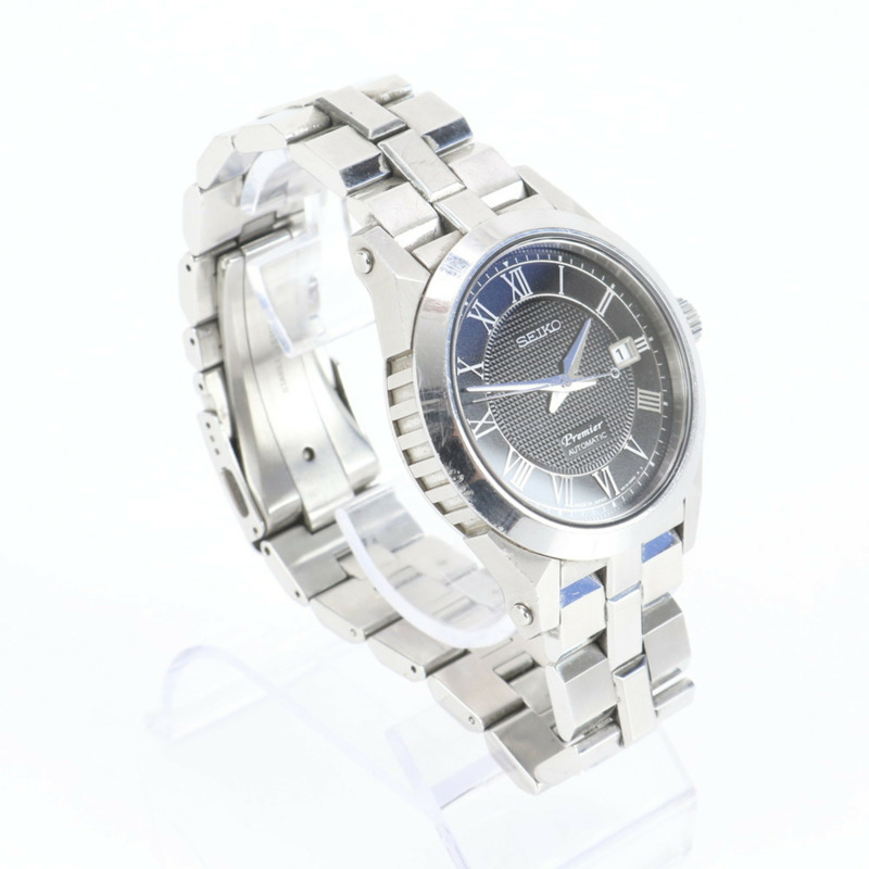 精工 Premier Date 自動腕錶 6R15-00F0 時尚男士腕錶-1