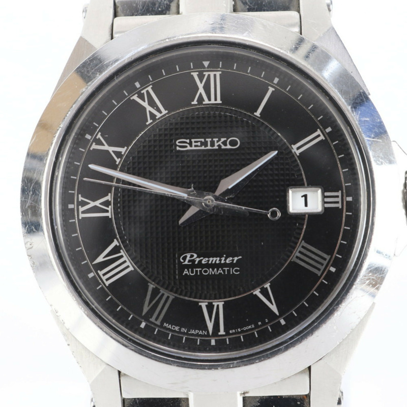 精工 Premier Date 自動腕錶 6R15-00F0 時尚男士腕錶-3