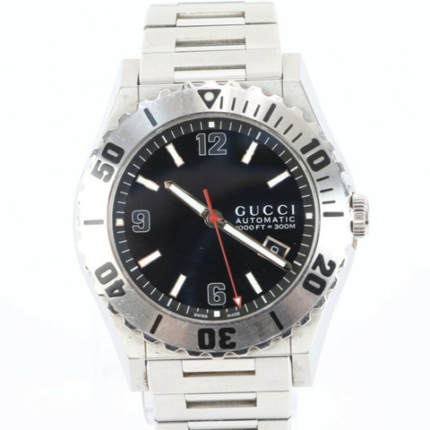 Gucci Pantheon Date 115.2 男士自動潛水錶