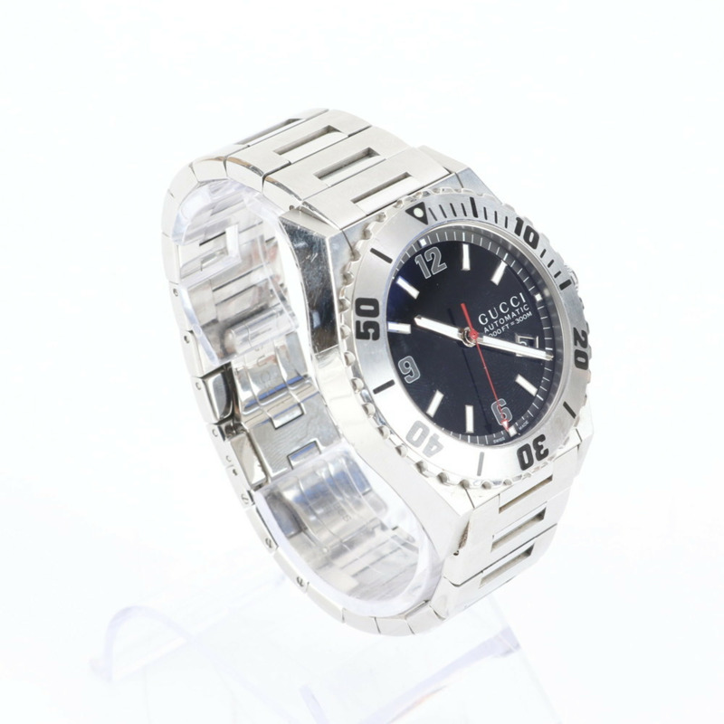 Gucci Pantheon Date 115.2 男士自動潛水錶-1