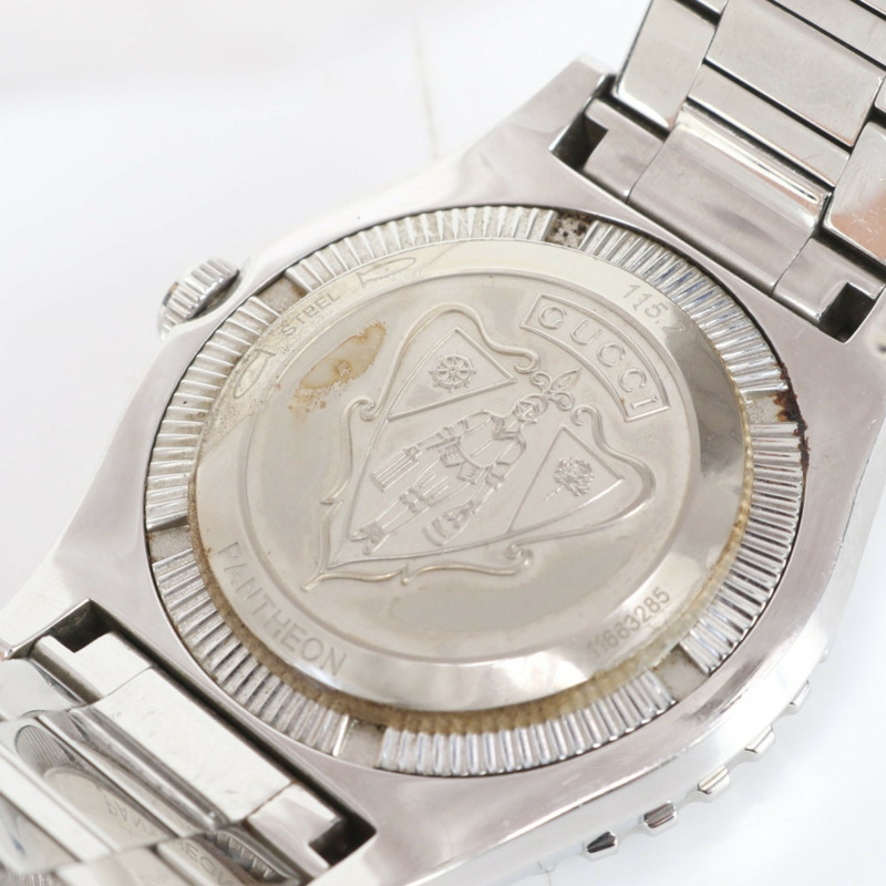 Gucci Pantheon Date 115.2 男士自動潛水錶-4