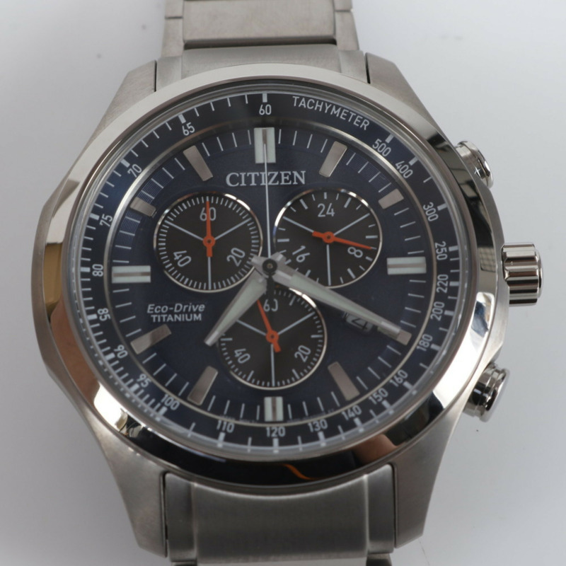 西鐵城光動能計時腕錶 AT2530-85L，銀色，時尚品牌，男士腕錶-4