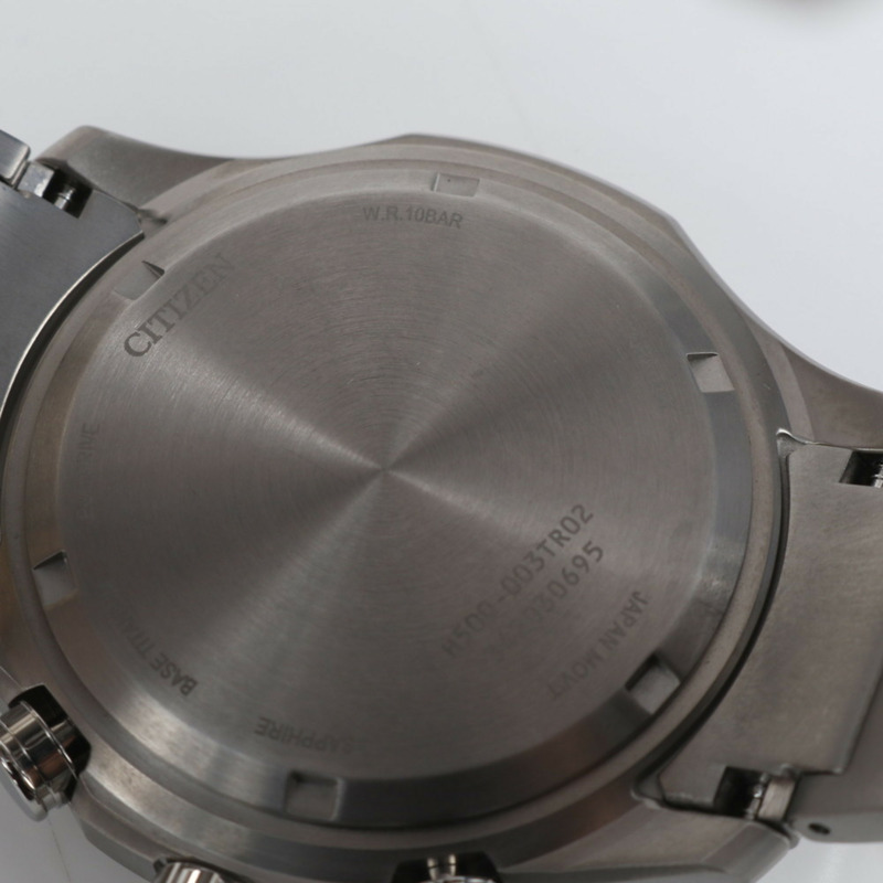 西鐵城光動能計時腕錶 AT2530-85L，銀色，時尚品牌，男士腕錶-5