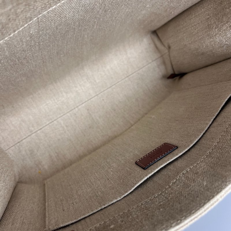 CHLOE 帆布WOODY托特包 中號-5