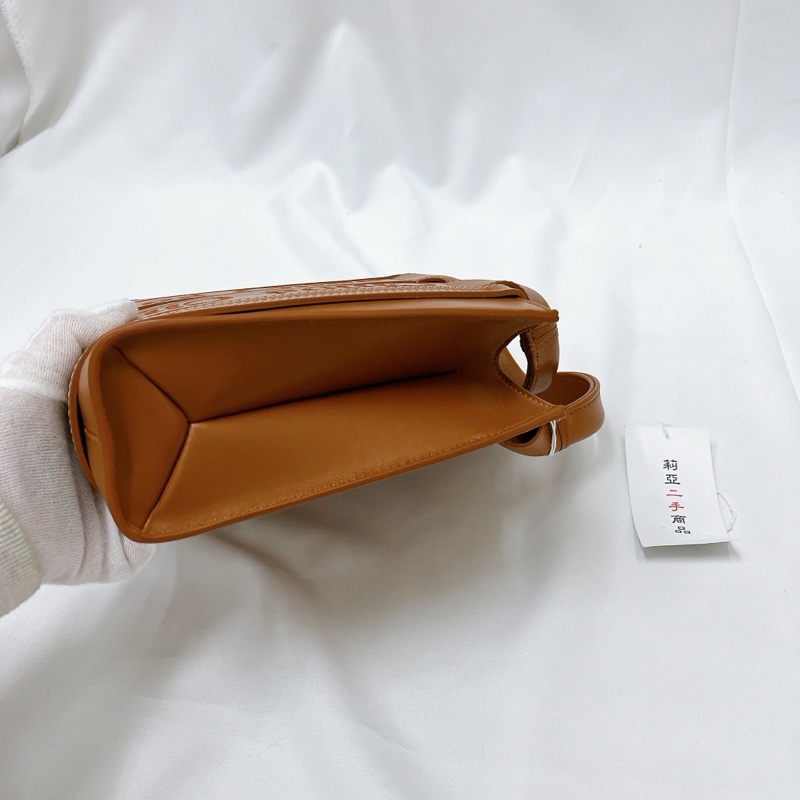 莉亞精品♡ Chloe Woody Small 焦糖皮革托特包 二手美包-5