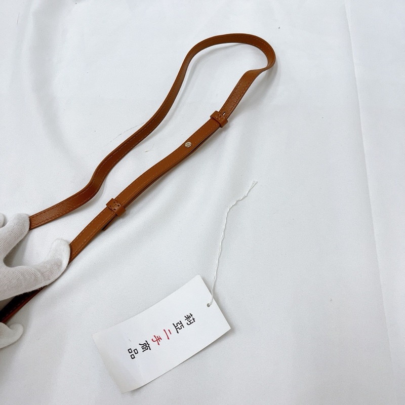 莉亞精品♡ Chloe Woody Small 焦糖皮革托特包 二手美包-17