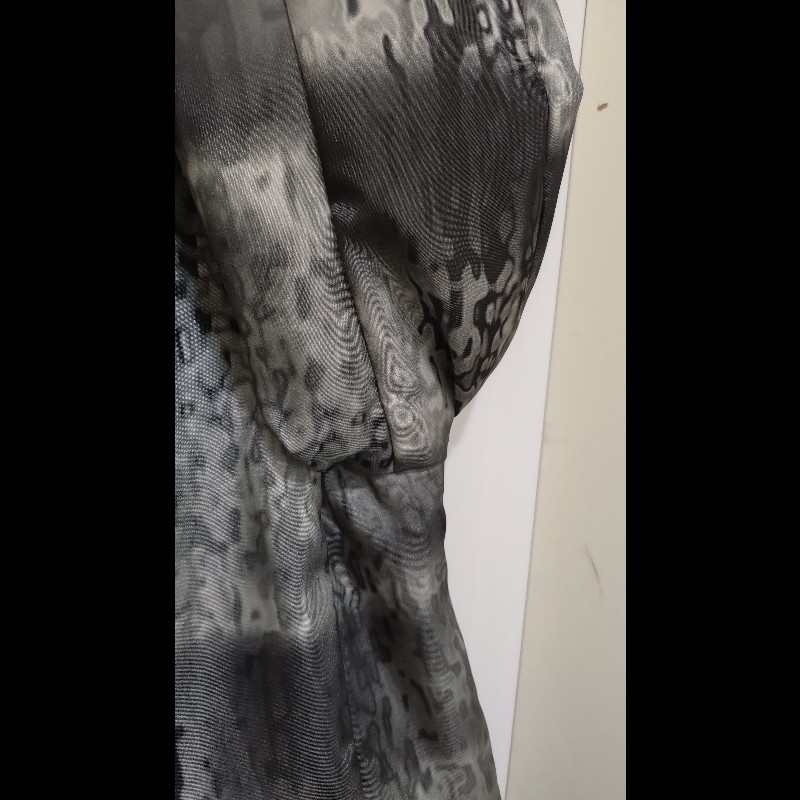 Prada 灰白點點尼龍外套-20