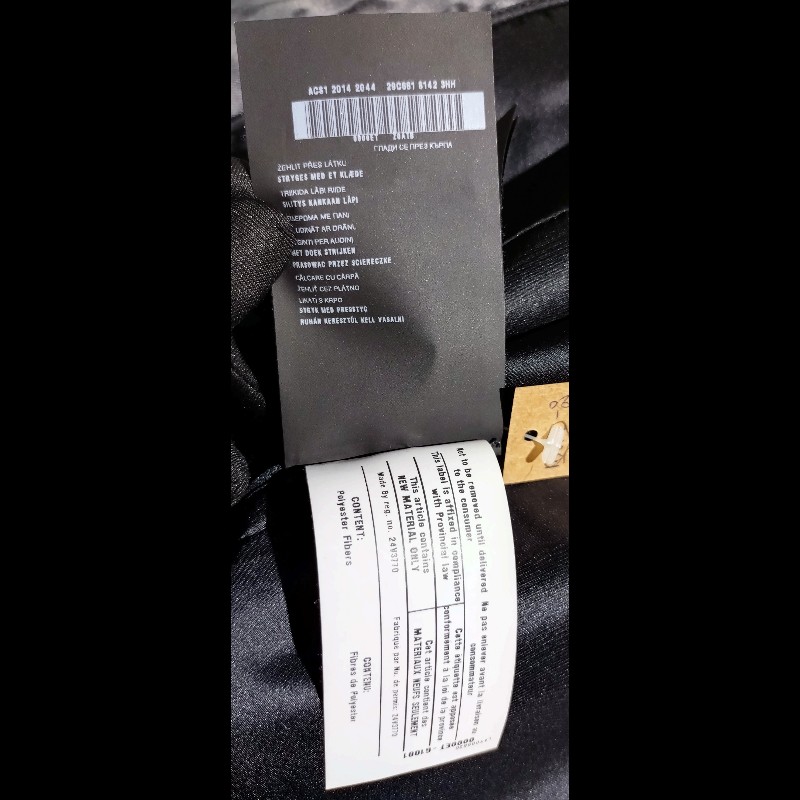 Prada 灰白點點尼龍外套-30