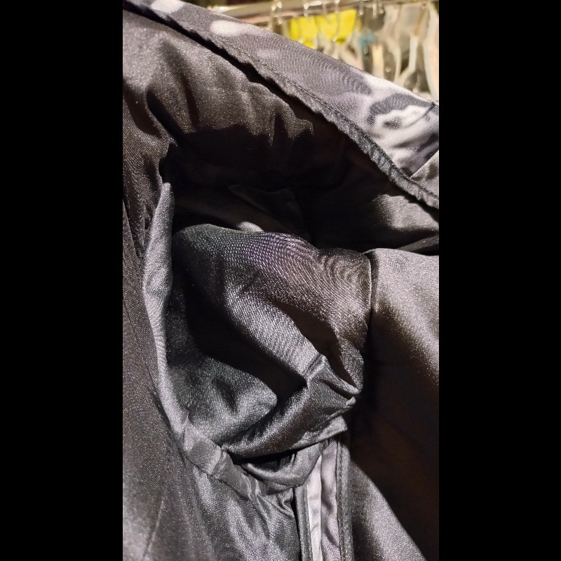 Prada 灰白點點尼龍外套-40