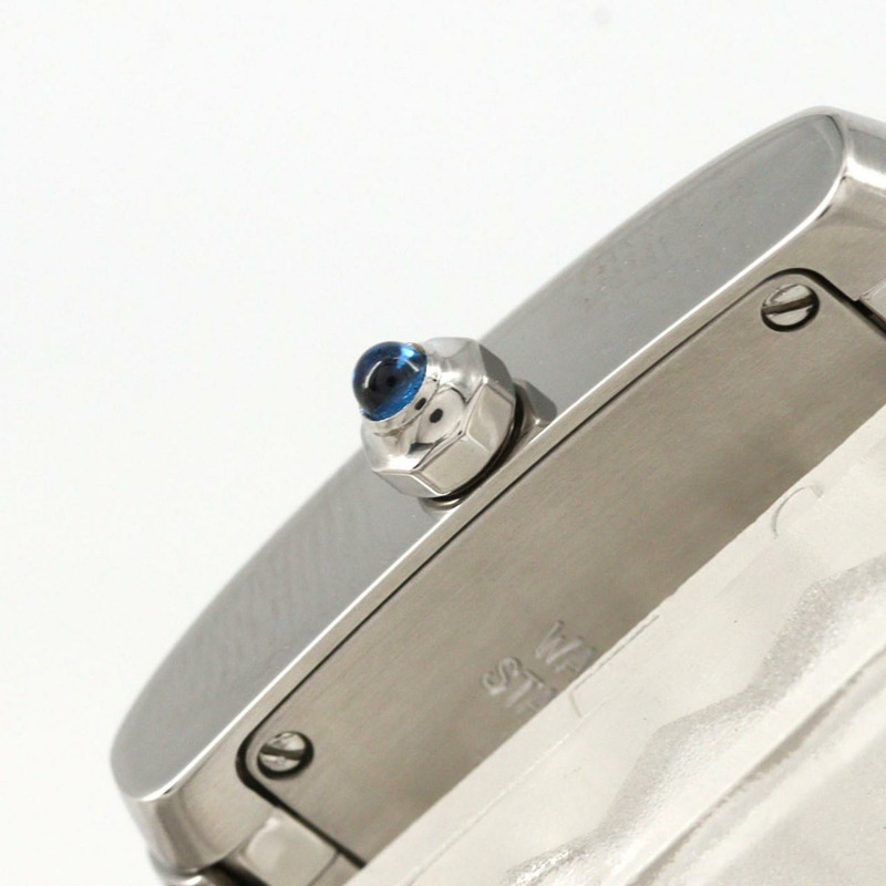 卡地亞 Tank Française SM W51008Q3 不鏽鋼石英錶-3