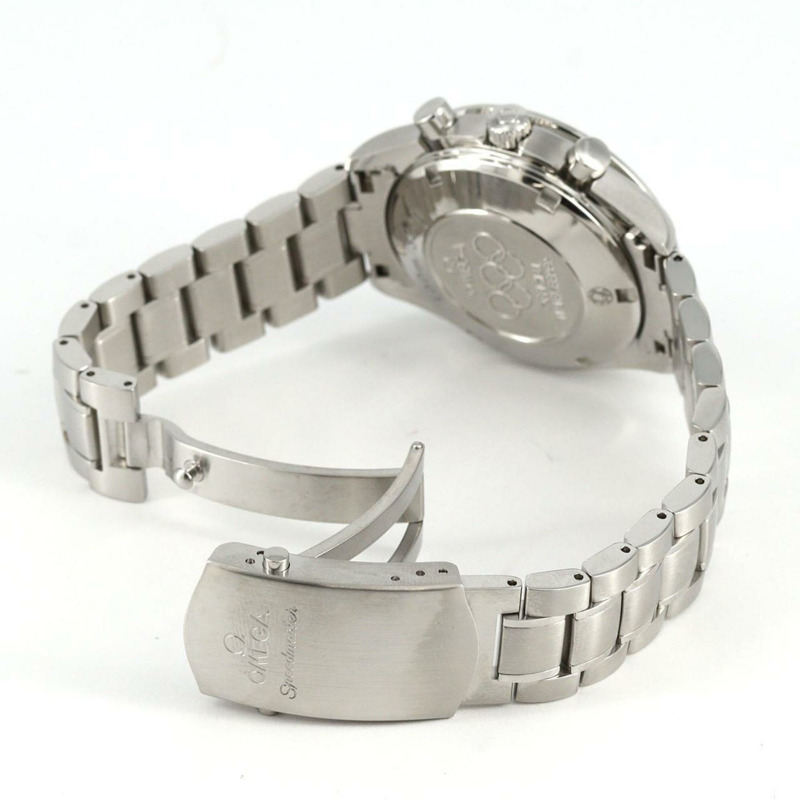 歐米茄超霸系列日期顯示奧運系列腕錶 323.10.40.40.04.001 不鏽鋼自動腕錶-6