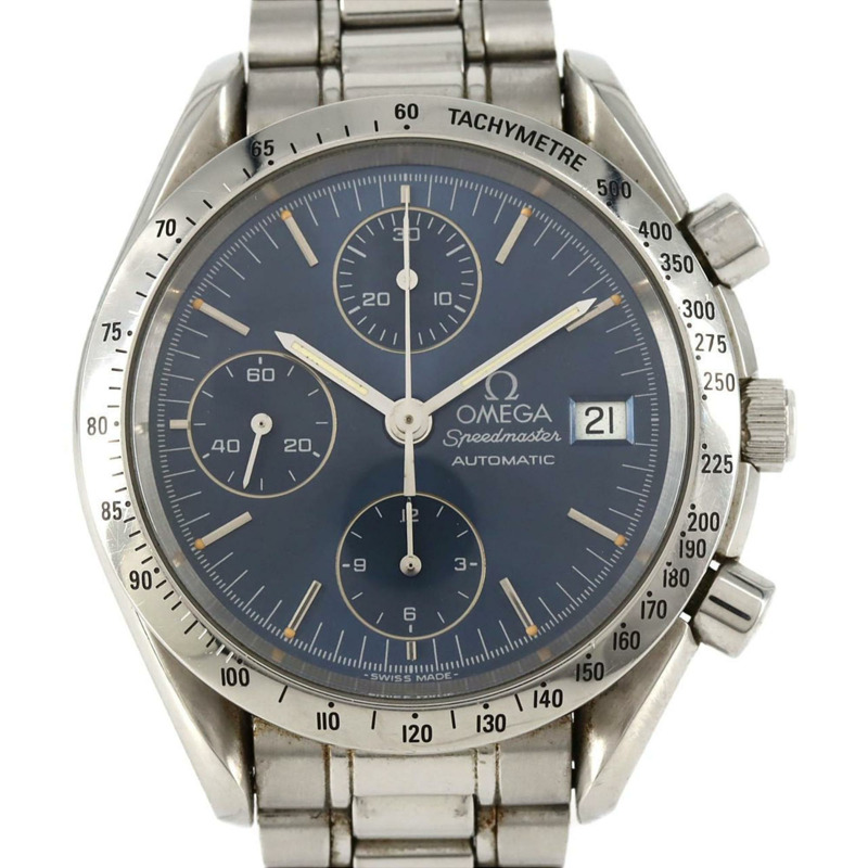 歐米茄超霸系列日期顯示腕錶 3511.80 不鏽鋼自動腕錶-0