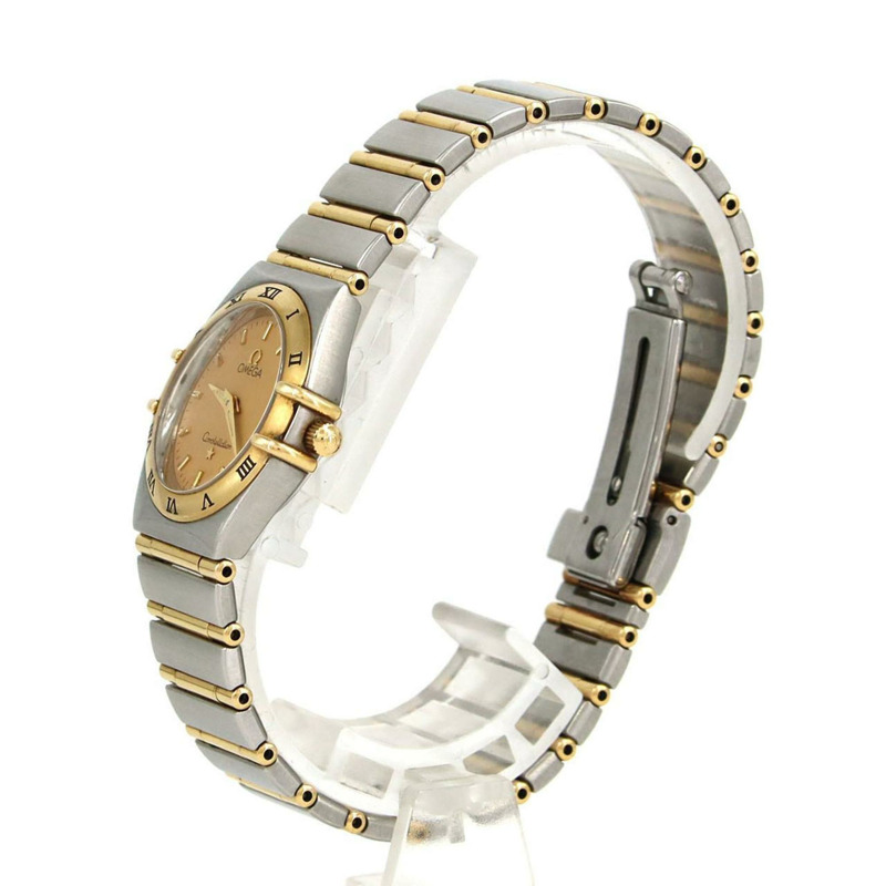 歐米茄星座系列雙色1272.10 SSxYG石英錶-1