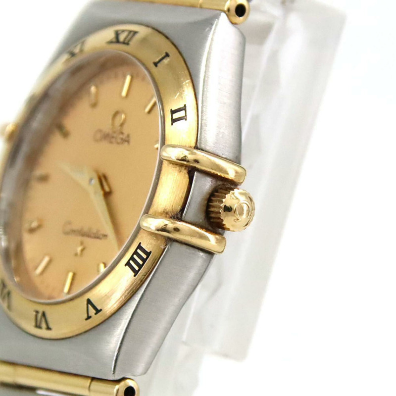 歐米茄星座系列雙色1272.10 SSxYG石英錶-4