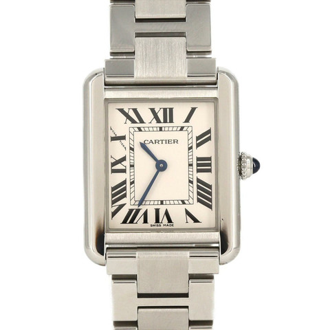 卡地亞 Tank Solo SM W5200013 不鏽鋼石英錶