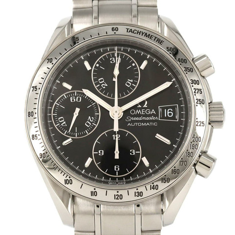 歐米茄超霸系列日期顯示3513.50不鏽鋼自動腕錶